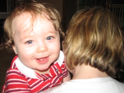 Delisa and Loden
He loves his mommy!
